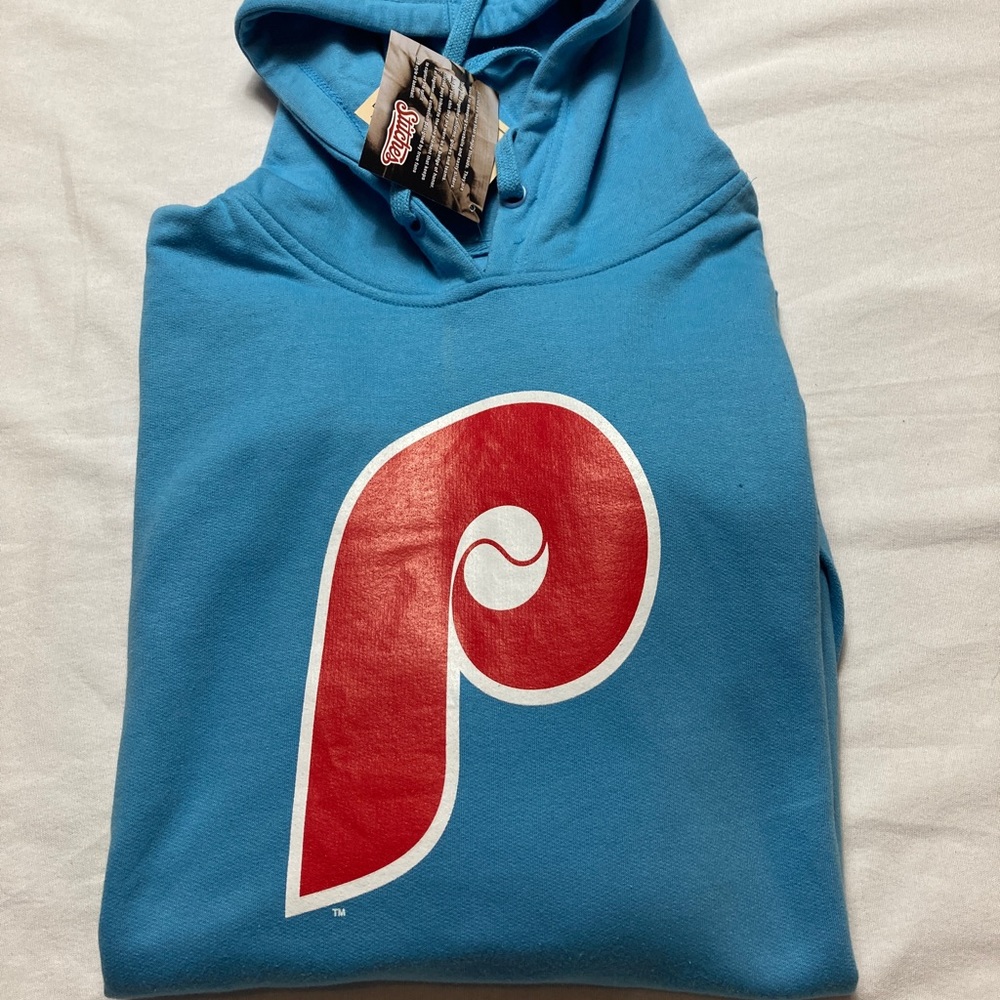 Philadelphia Phillies Hoodie w/front pocket by Stitches, Mens